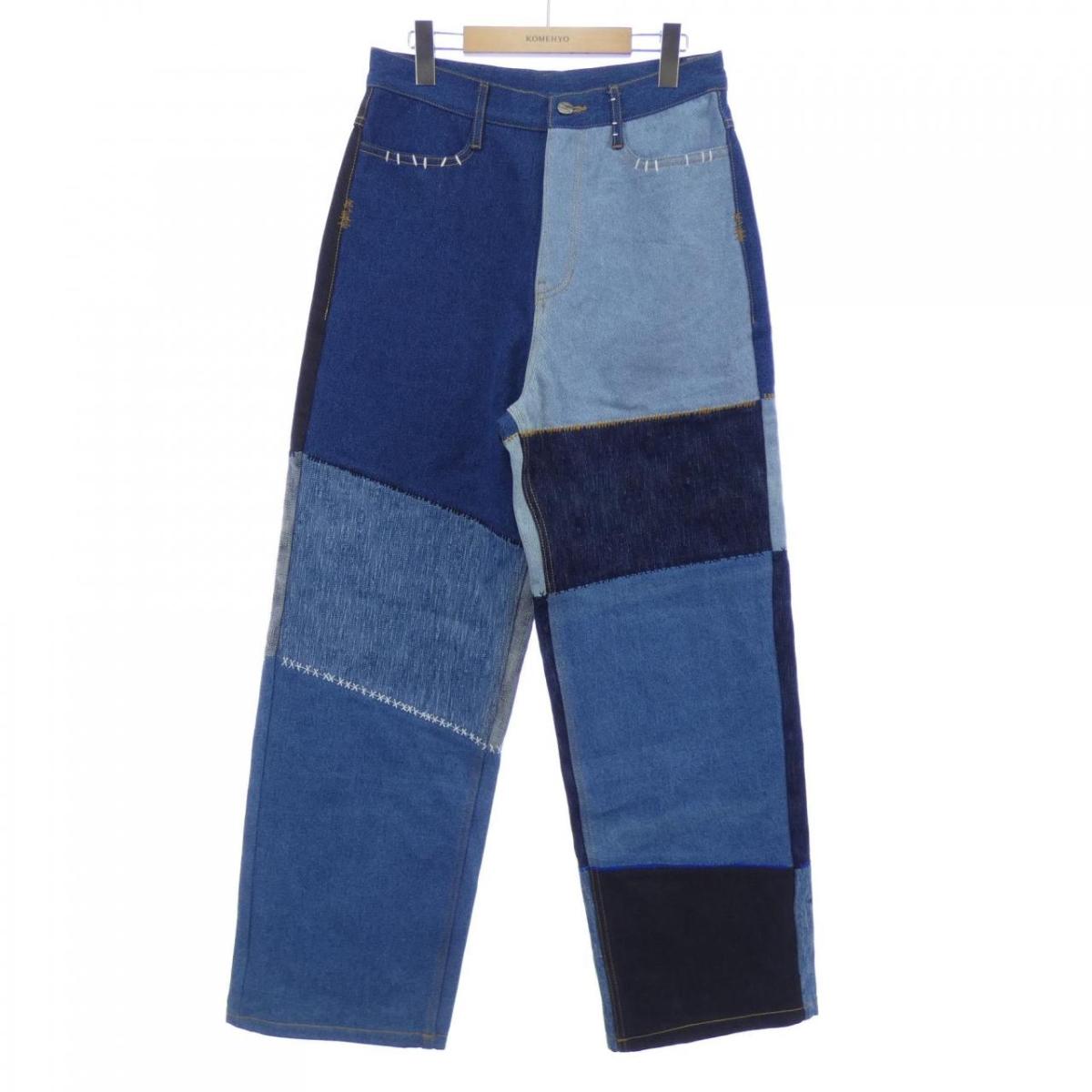 美品 アーダーエラー 23ss Deviant jeans デニムパンツ A1 ADER ERROR アーダーエラー 23ss Deviant jeans デニム パンツ