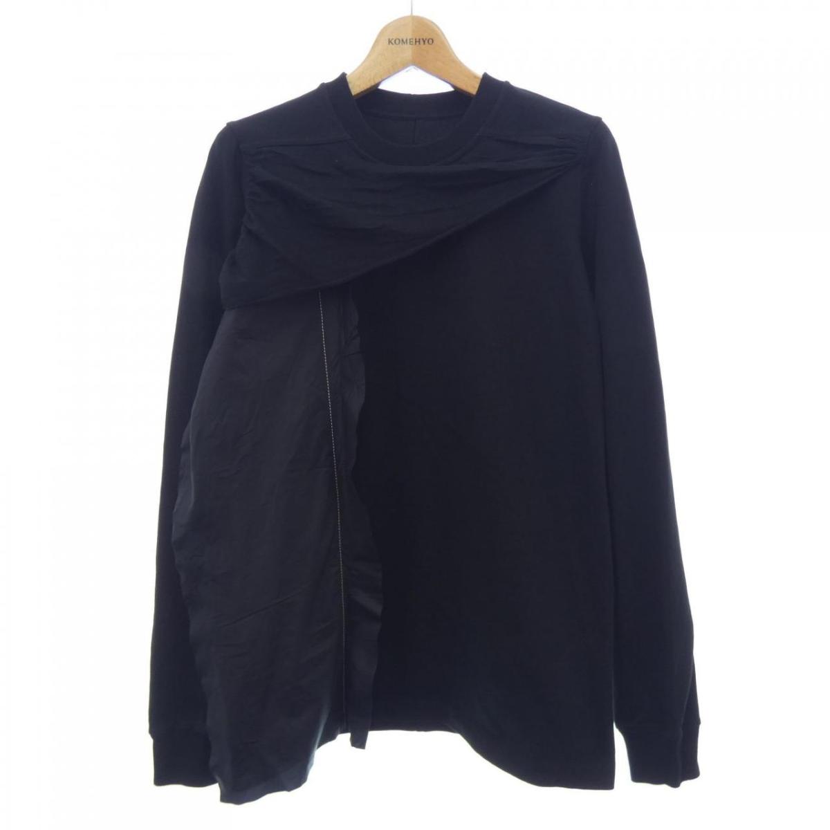 Rick Owens リックオウエンス 16SS レーヨンシルク ロングカットソー パール 38 RP16S9211-JS IT2G37PRYSZQ Rick Owens リックオウエンス 16SS レーヨンシルク ロング