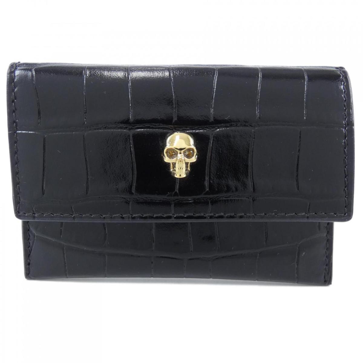Alexander McQUEEN ロゴ半財布 [正規品/関税込/送料込] Alexander McQUEEN ロゴ半財布 [正規品/関税込/送料込