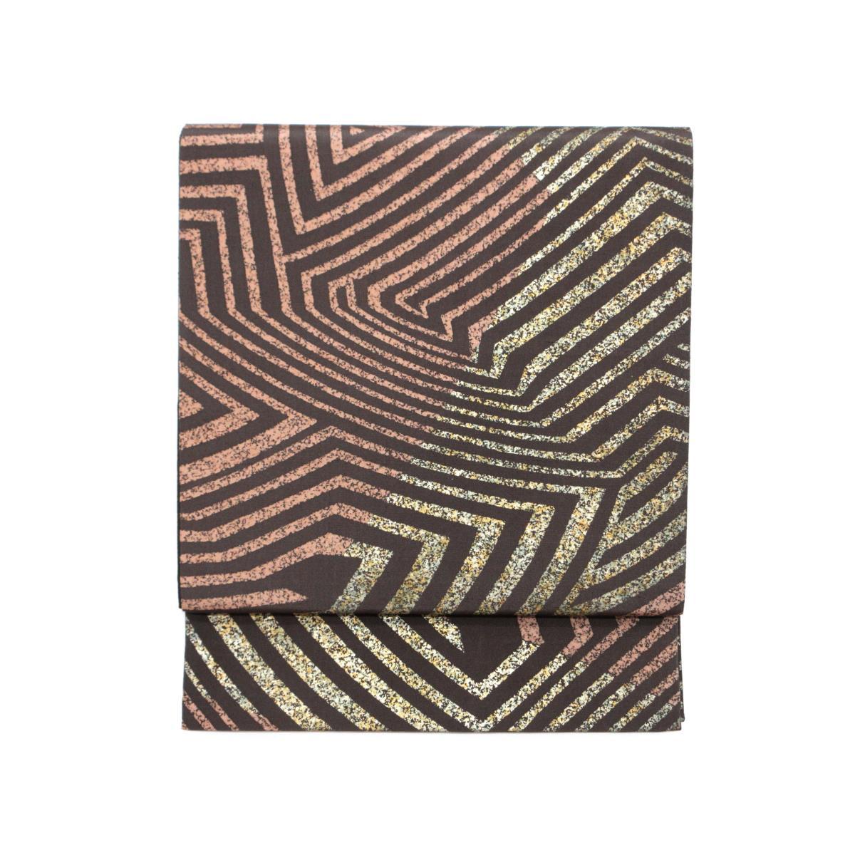 【未使用品】袋帯　伊那紬　染帯　全通柄【中古】｜KOMEHYO ONLINESTORE 店