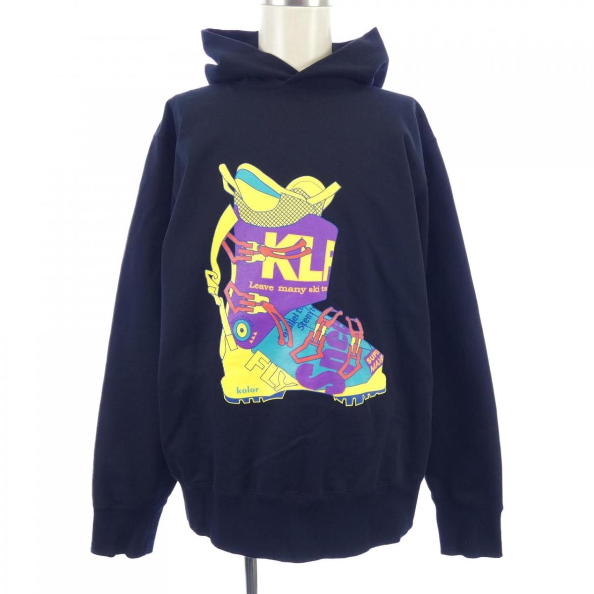 kolor 24SS 直営店限定パーカー kolor 24SS 直営店限定パーカー