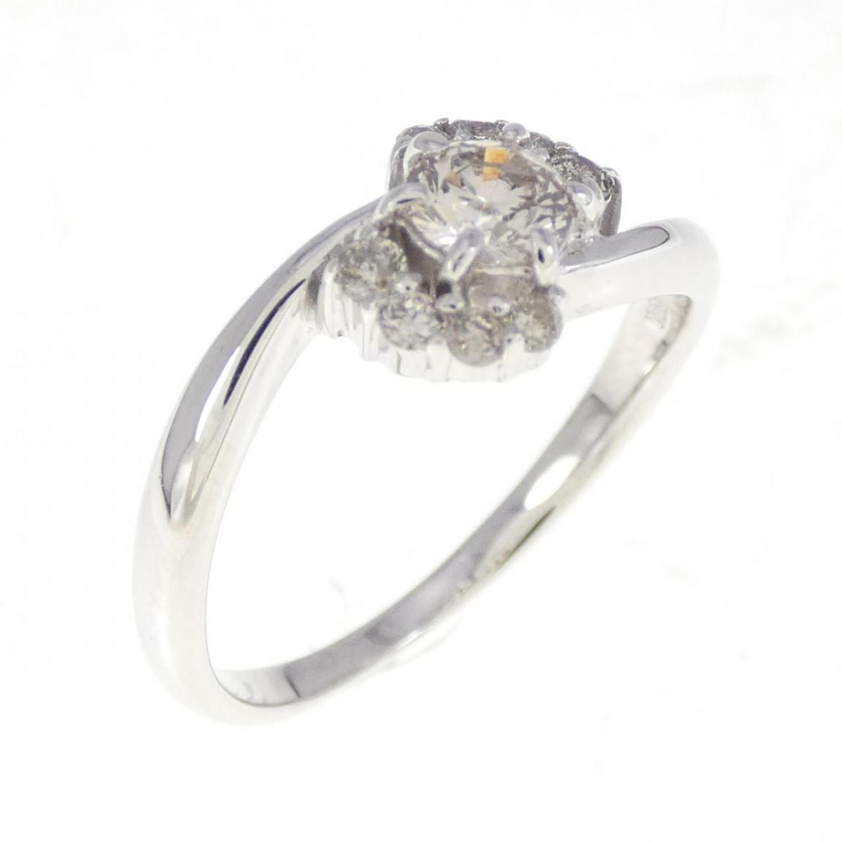 K18WG ダイヤモンド リング 0.228CT【中古】|KOMEHYO ONLINESTORE 店