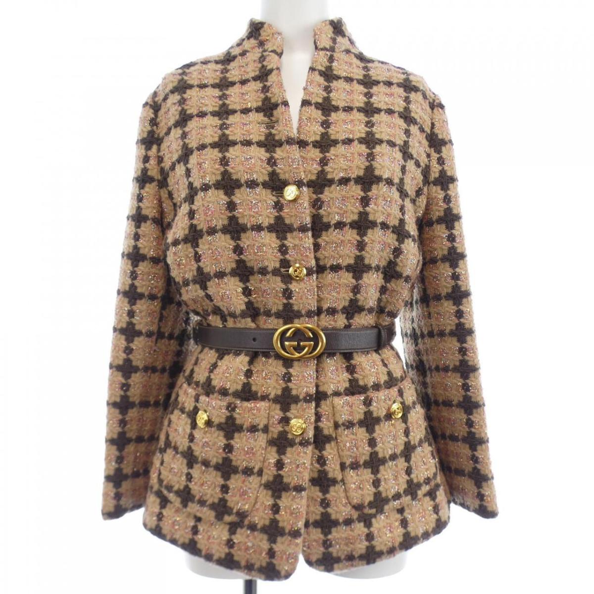 楽天市場】【グッチ】Gucci ホースビット ウール ジャケット 602562