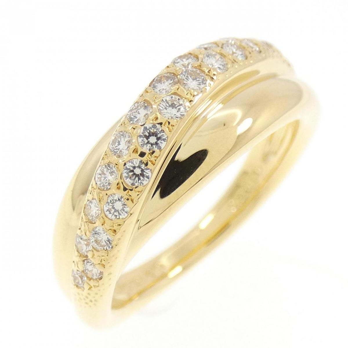 ミキモト ダイヤモンド 0.25ct リング Pt950 9号強