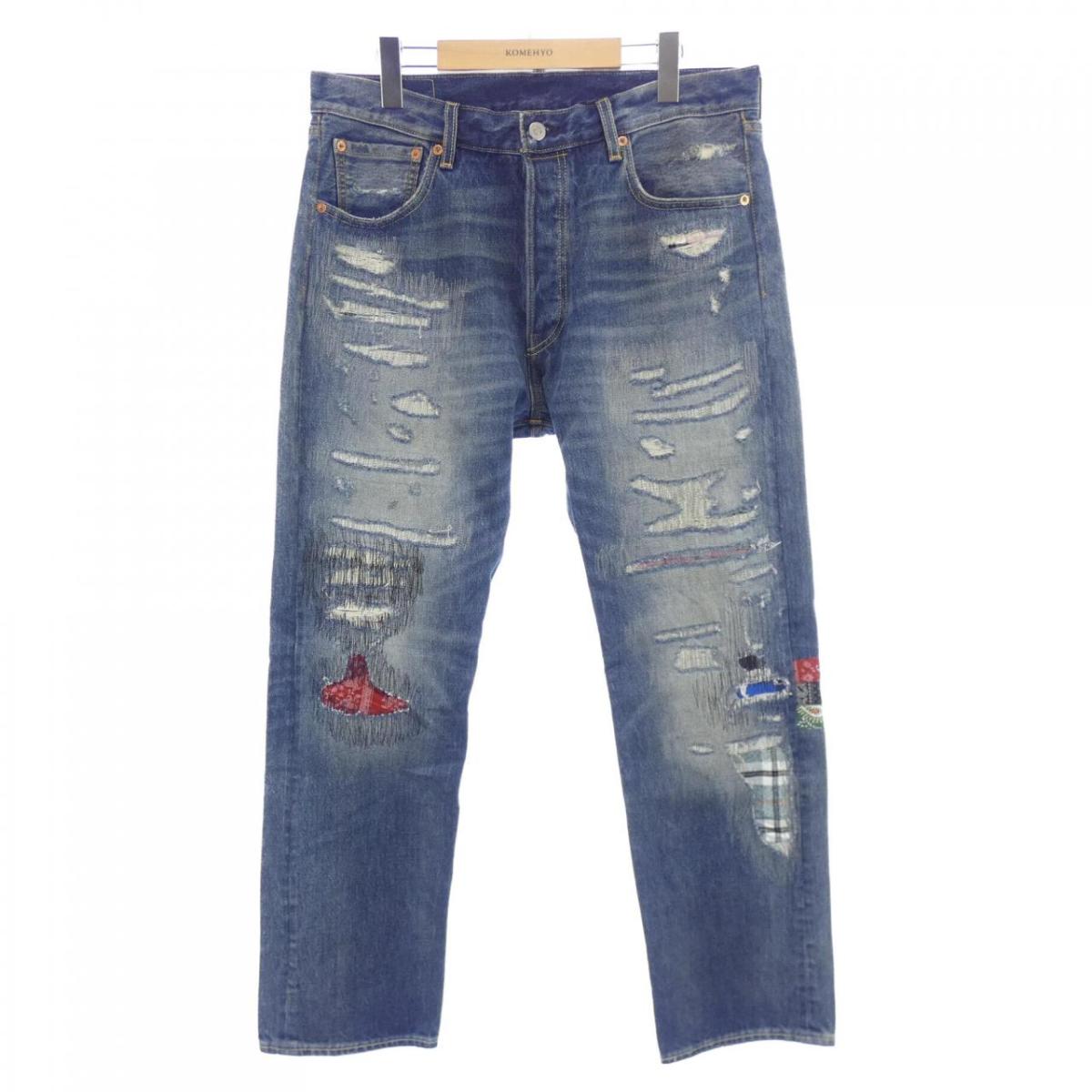 楽天市場】Levi's リーバイス ヴィンテージ デニムバナー 大型
