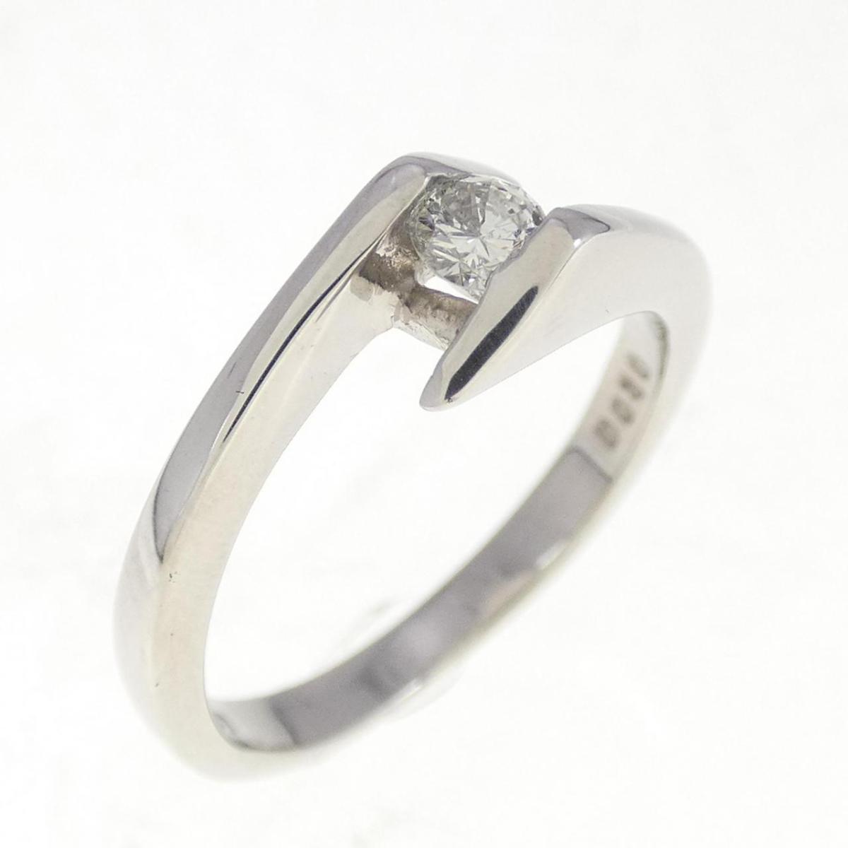 【KOMEHYO】 PT ダイヤモンド リング 0.10CT【中古】 【コメ兵】 33,540円