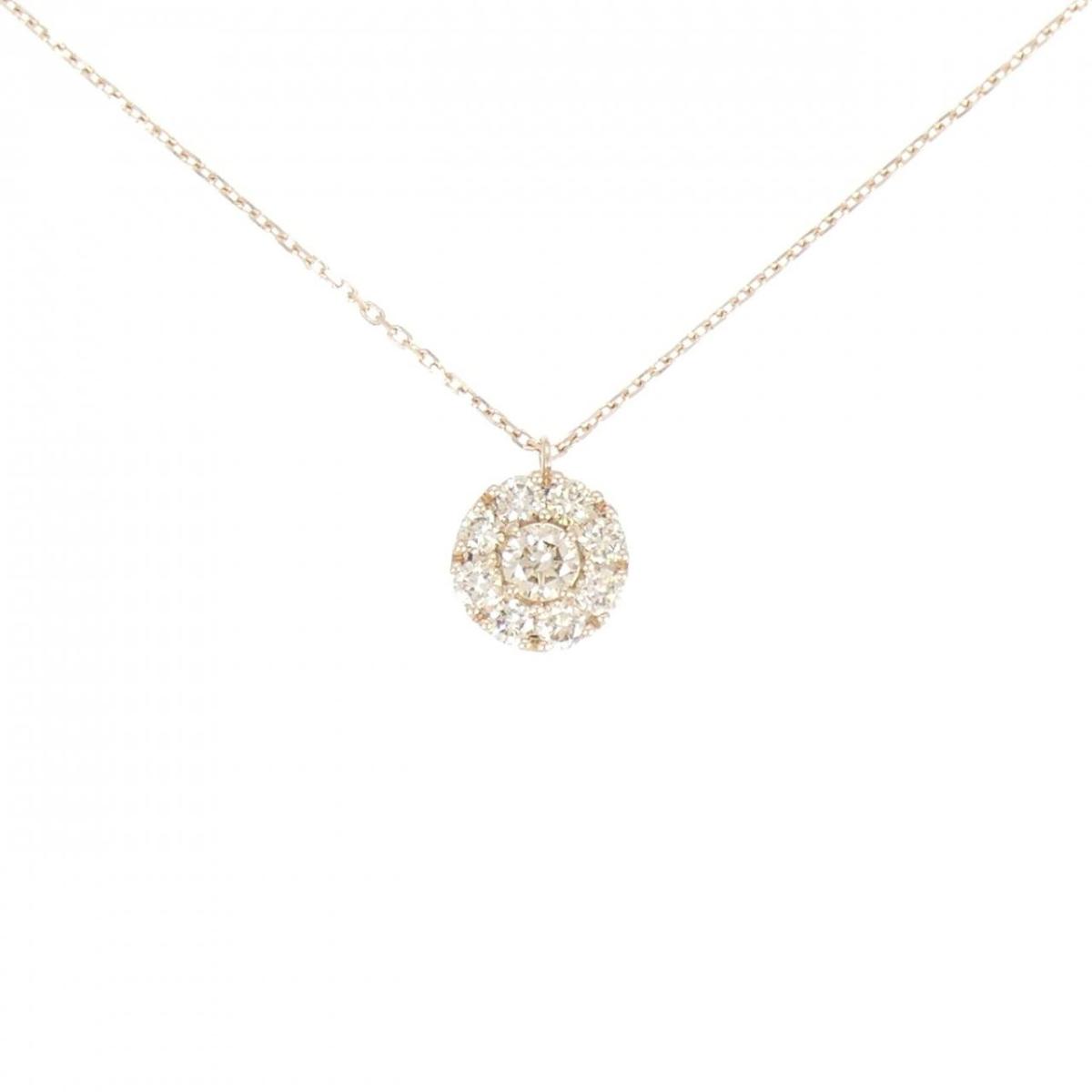 【KOMEHYO】 K18PG ダイヤモンド ネックレス 0.50CT【中古】 【コメ兵】 49,320円