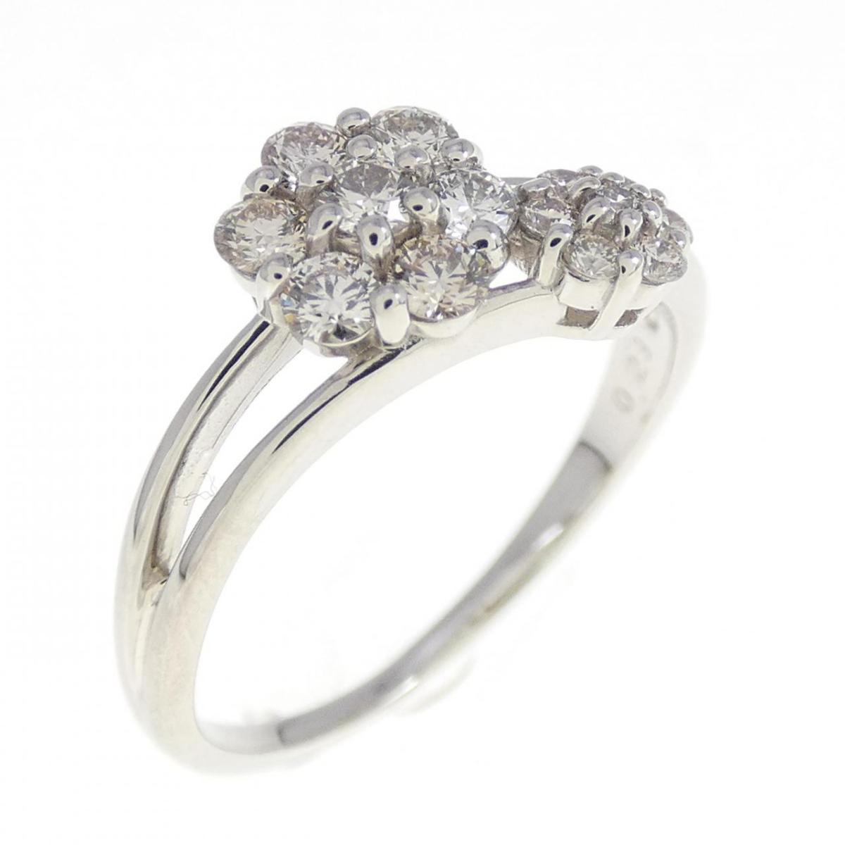 【KOMEHYO】 PT フラワー ダイヤモンド リング 0.29CT【中古】 【コメ兵】｜KOMEHYO ONLINESTORE 店