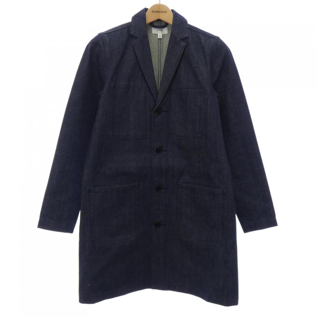 HYKE N3-B NAVY サイズ2 ミリタリーコート HYKE ハイク 18AW N-3B JACKET/BIG FIT ミリタリーコート
