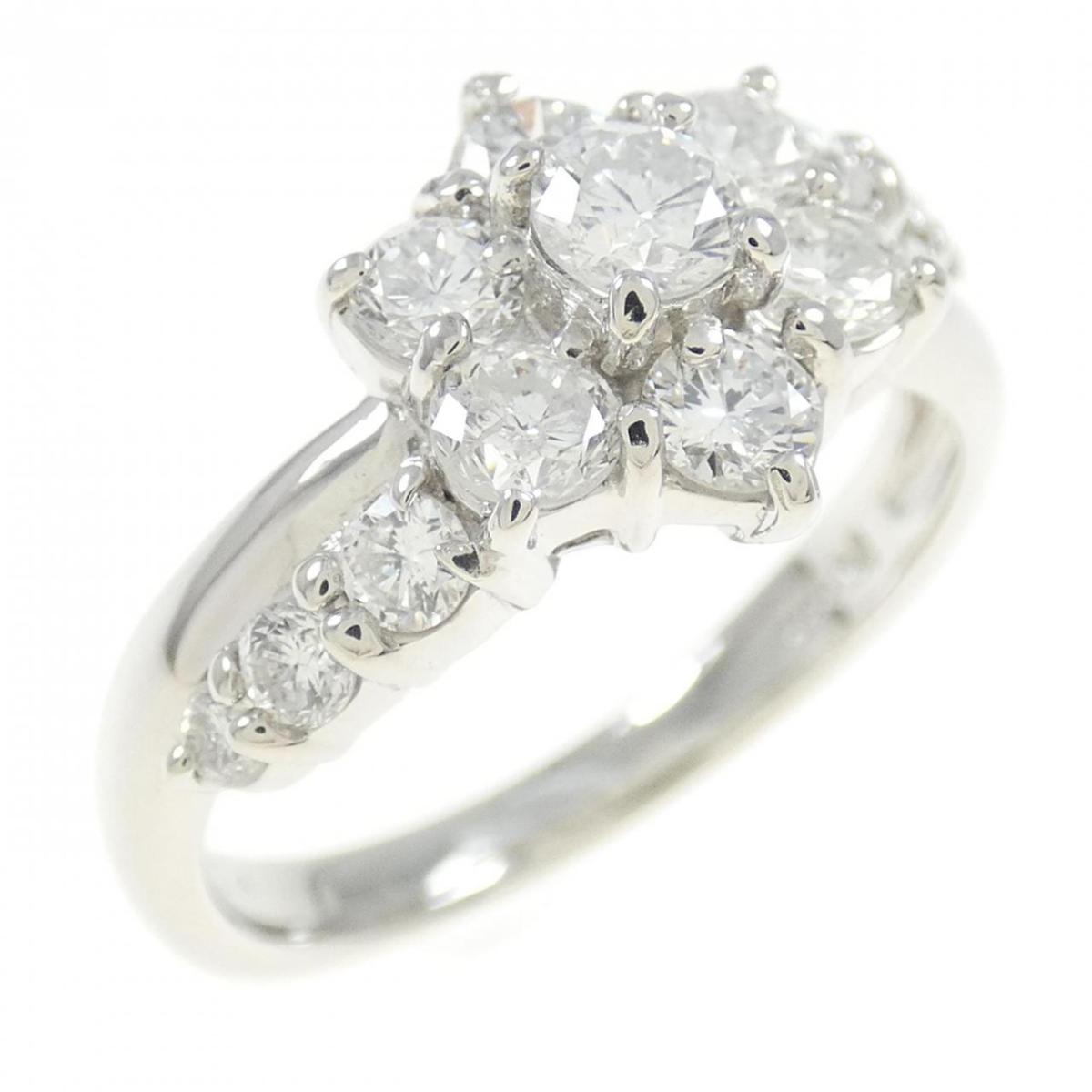 PT フラワー ダイヤモンド リング 1.04CT【中古】｜KOMEHYO ONLINESTORE 店