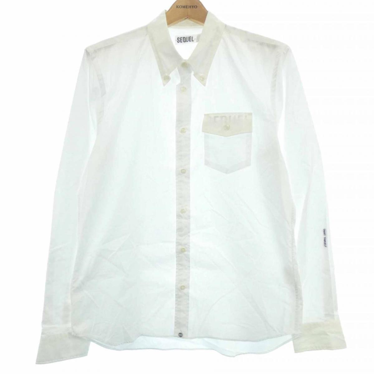 楽天市場】SEQUEL シークエル シャツ サイズ:M / スナップボタン