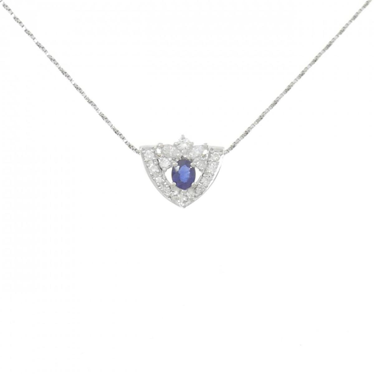 PT サファイヤ ネックレス 0.41CT【中古】｜KOMEHYO ONLINESTORE 店