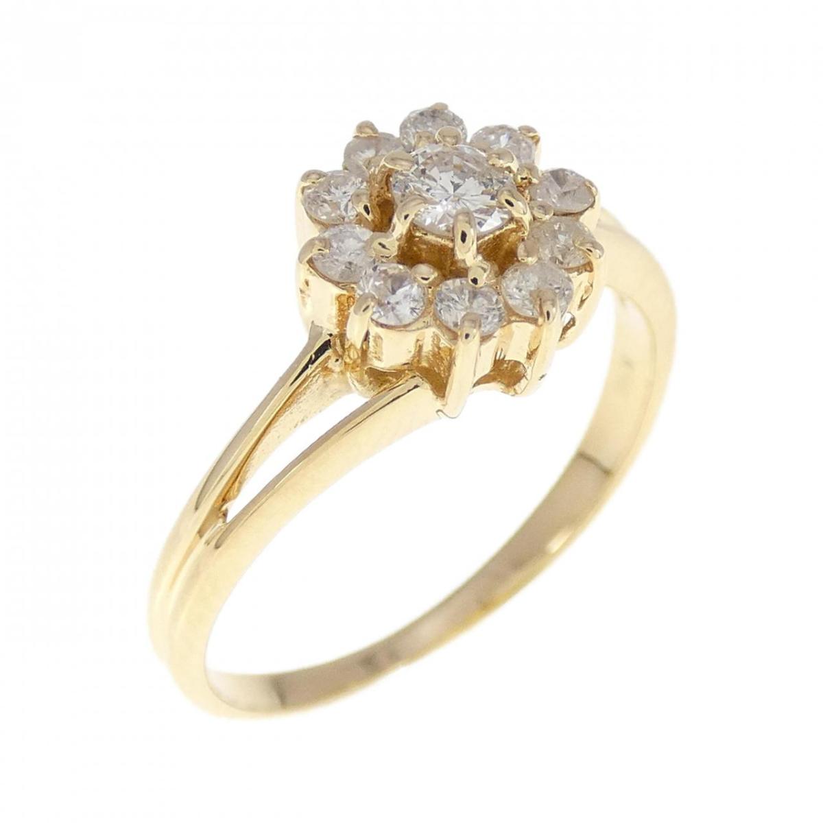 K18YG ダイヤモンド リング 0.30CT【中古】|KOMEHYO ONLINESTORE 店