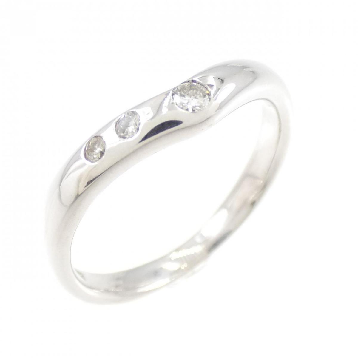 K18WG ダイヤモンド リング 0.06CT【中古】｜KOMEHYO ONLINESTORE 店