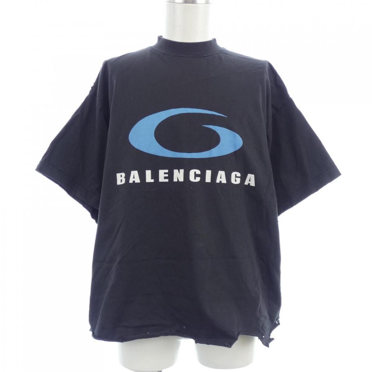 ●送料込●BALENCIAGA●フロントロゴTシャツ BALENCIAGA - バレンシアガBALENCIAGA□B AUTHENTICフロントロゴ