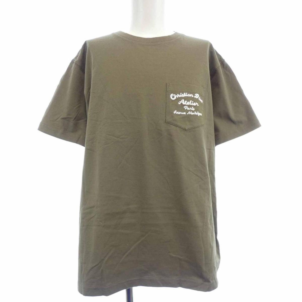 ディオール☆Tシャツ コットン リネン バタフライ ロゴ ビー 蜂 ディオール☆Tシャツ コットン リネン バタフライ ロゴ ビー 蜂