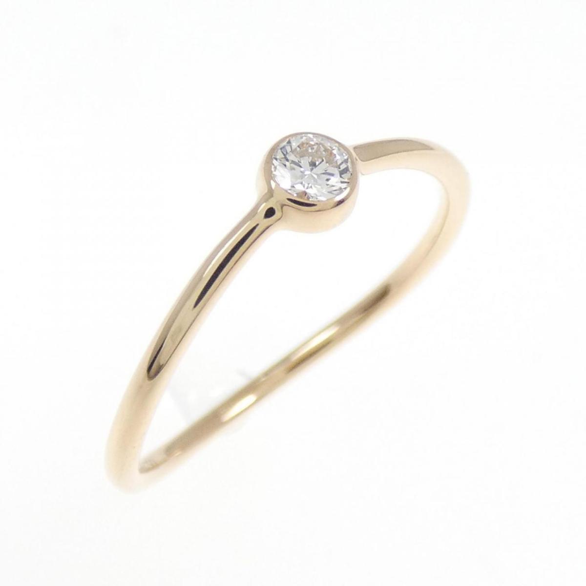 楽天市場】ティファニー Tiffany & Co. リング ウェーブ 3ロウ K18YG 1