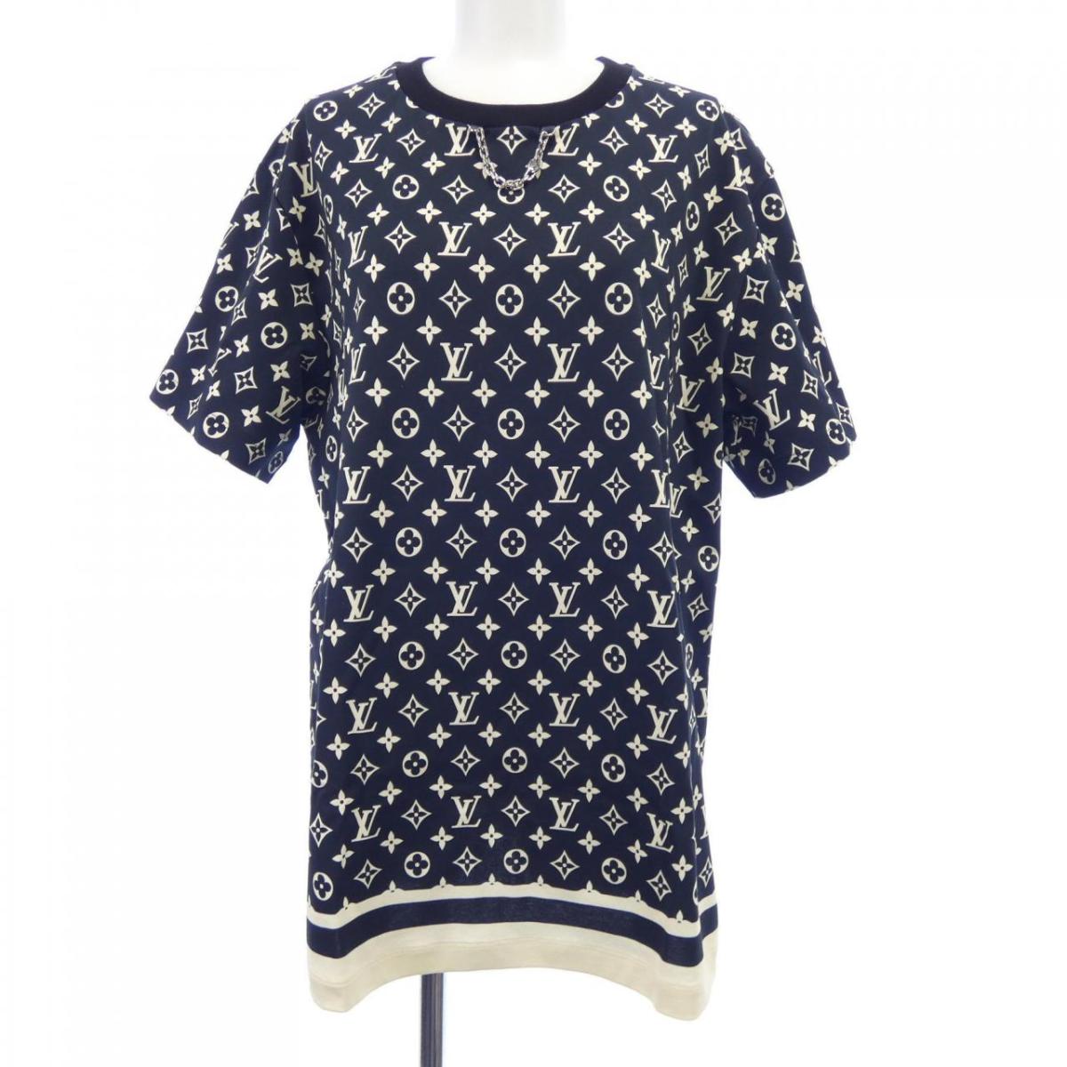 ルイヴィトン　Tシャツ　チェーン 首元のチェーンがおしゃれ♪】ルイヴィトン Tシャツ (Louis