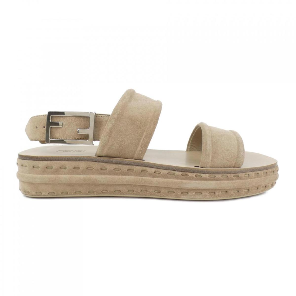 【Fendi】FFエンボス イエローライン ラバースライドサンダル 黒 imgrc0089726008.jpg