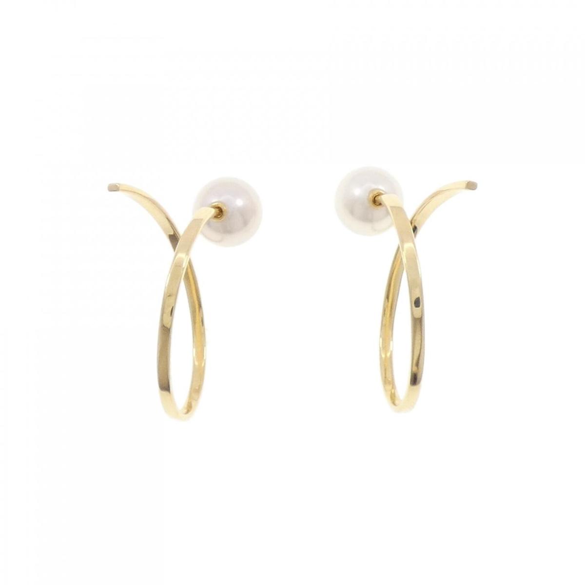 TASAKI タサキ　アブストラクトスター　ソロ　ピアス 楽天市場】【TASAKIタサキ】abstract star solo Earrings K18YG