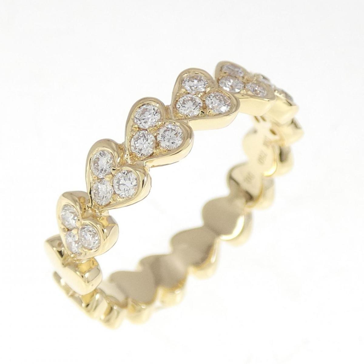 750YG ハート ダイヤモンド リング 0.37CT【中古】|KOMEHYO ONLINESTORE 店