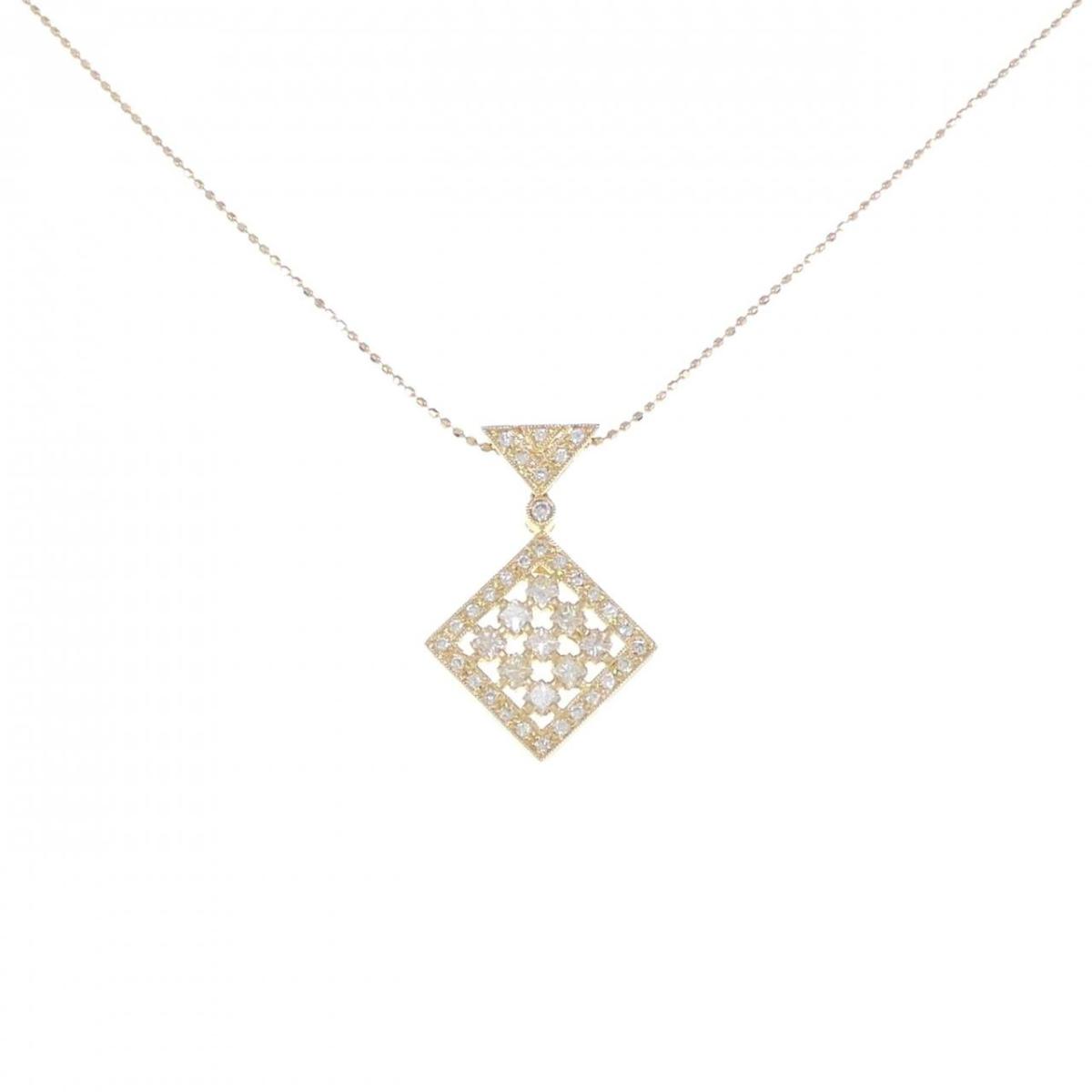 K18YG ダイヤモンド ネックレス 0.65CT【中古】｜KOMEHYO ONLINESTORE 店