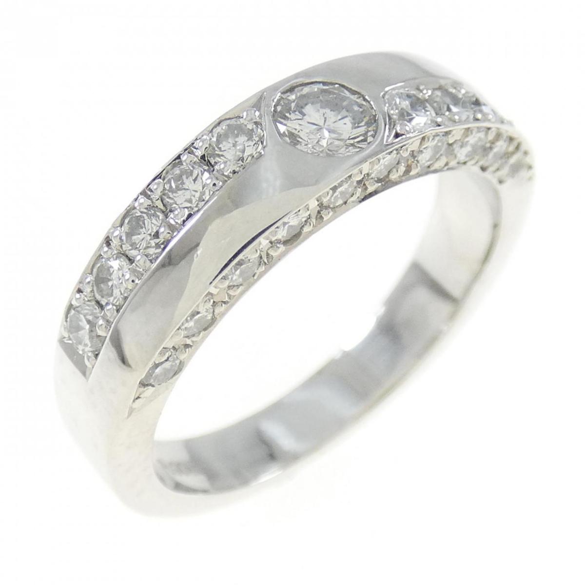 【KOMEHYO】 PT ダイヤモンド リング 0.202CT【中古】 【コメ兵】
