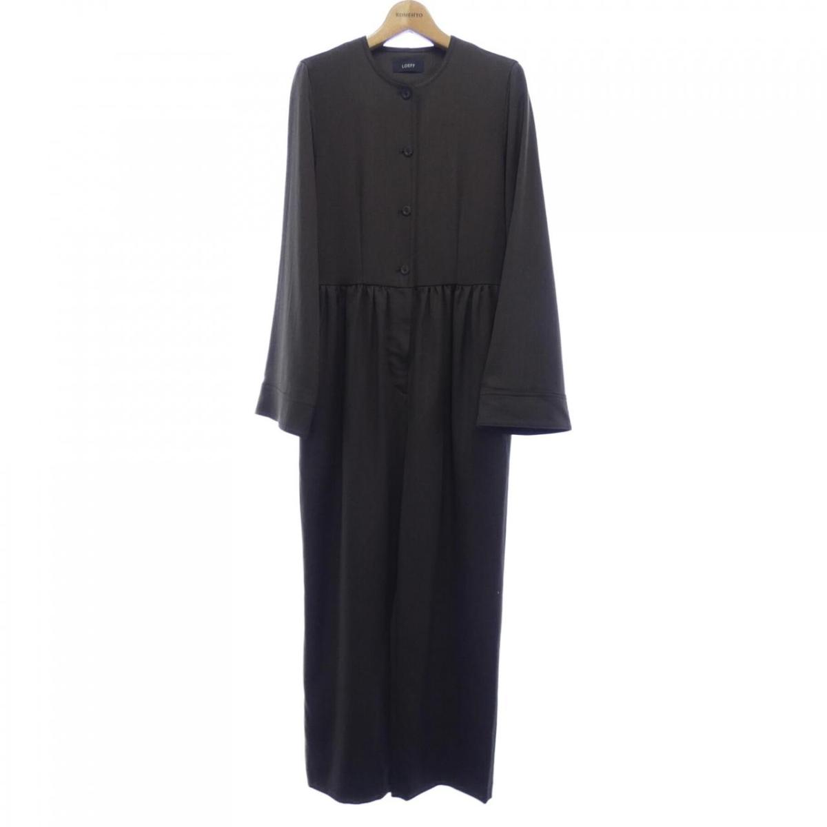 LOEFF ロエフ ハケメ ワイドショルダー オールインワン 8826-699-0009 1 BLACK ジャンプスーツ ユナイテッドアローズ 定価63,800円 LOEFF ロエフ 日本製 ハケメ ワイドショルダー オールインワン 8826