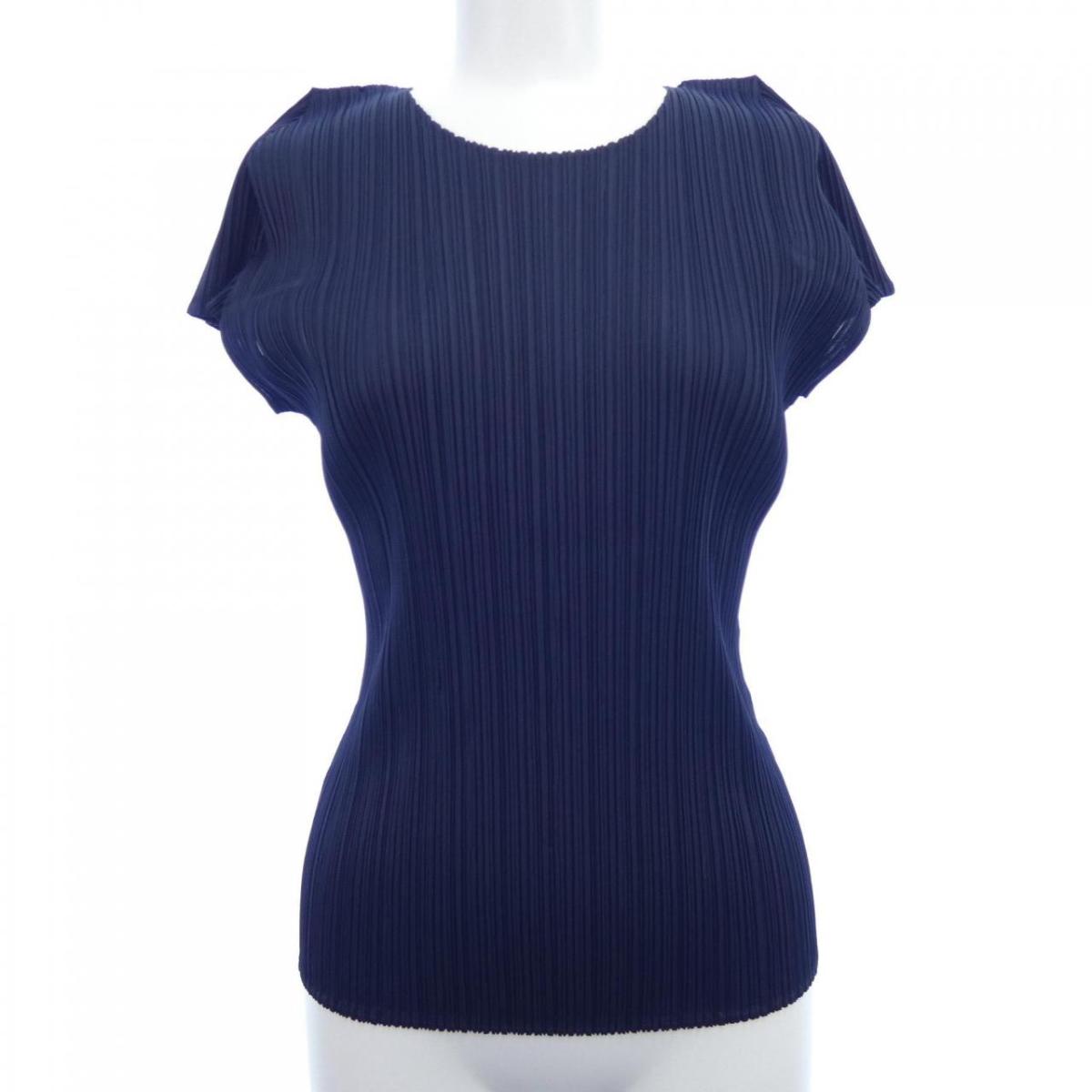 PLEATS PLEASE パープル プリーツトップス トップス パープル マルチカラー プリーツプリーズ – RECLO
