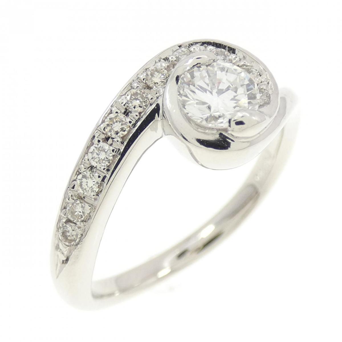 【KOMEHYO】 PT ダイヤモンド リング 0.30CT【中古】 【コメ兵】