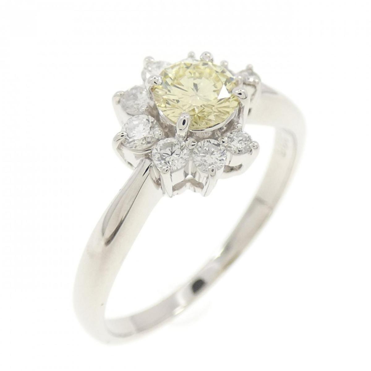 【KOMEHYO】 PT ダイヤモンド リング 0.335CT【中古】 【コメ兵】