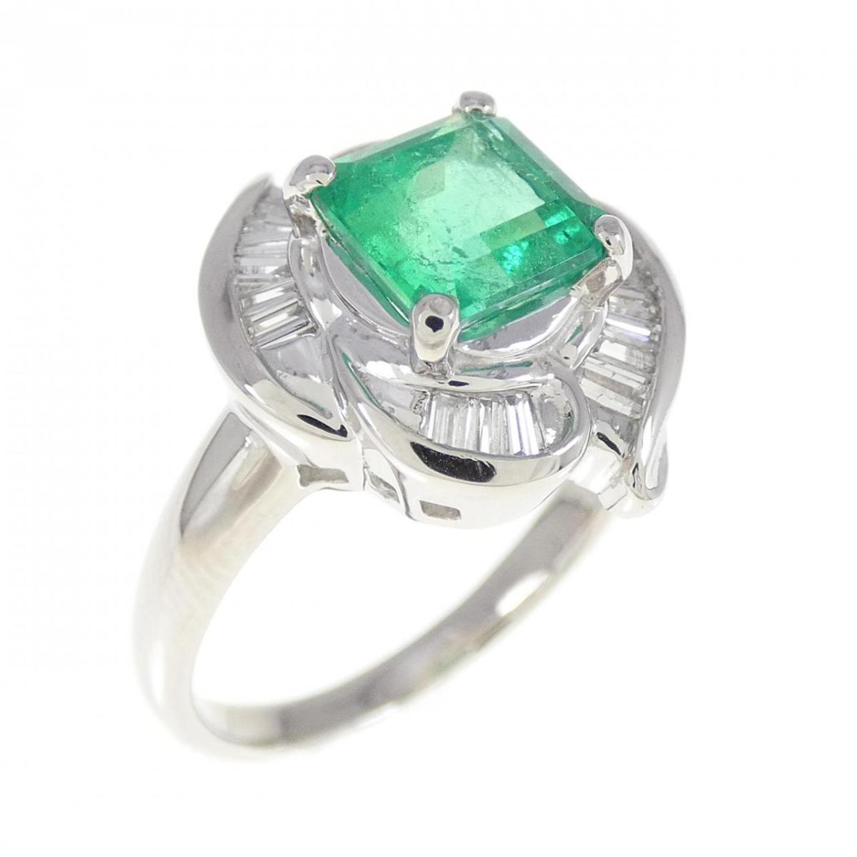 PT エメラルド リング 1.379CT【中古】|KOMEHYO ONLINESTORE 店
