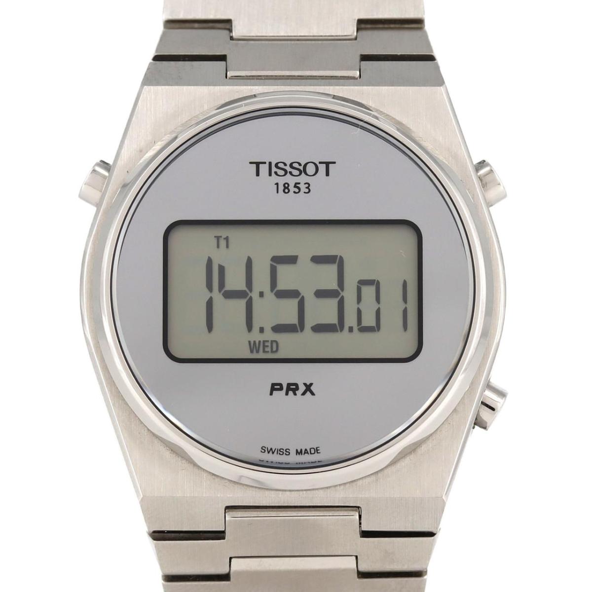 楽天市場】☆美品☆箱付き【TISSOT】ティソ PRX デイト T137410A