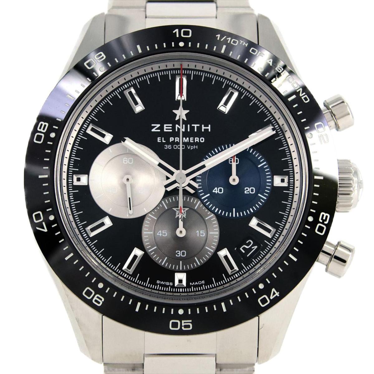セーラ 楽天市場】ZENITH ゼニス クロノマスター スポーツ 白文字盤