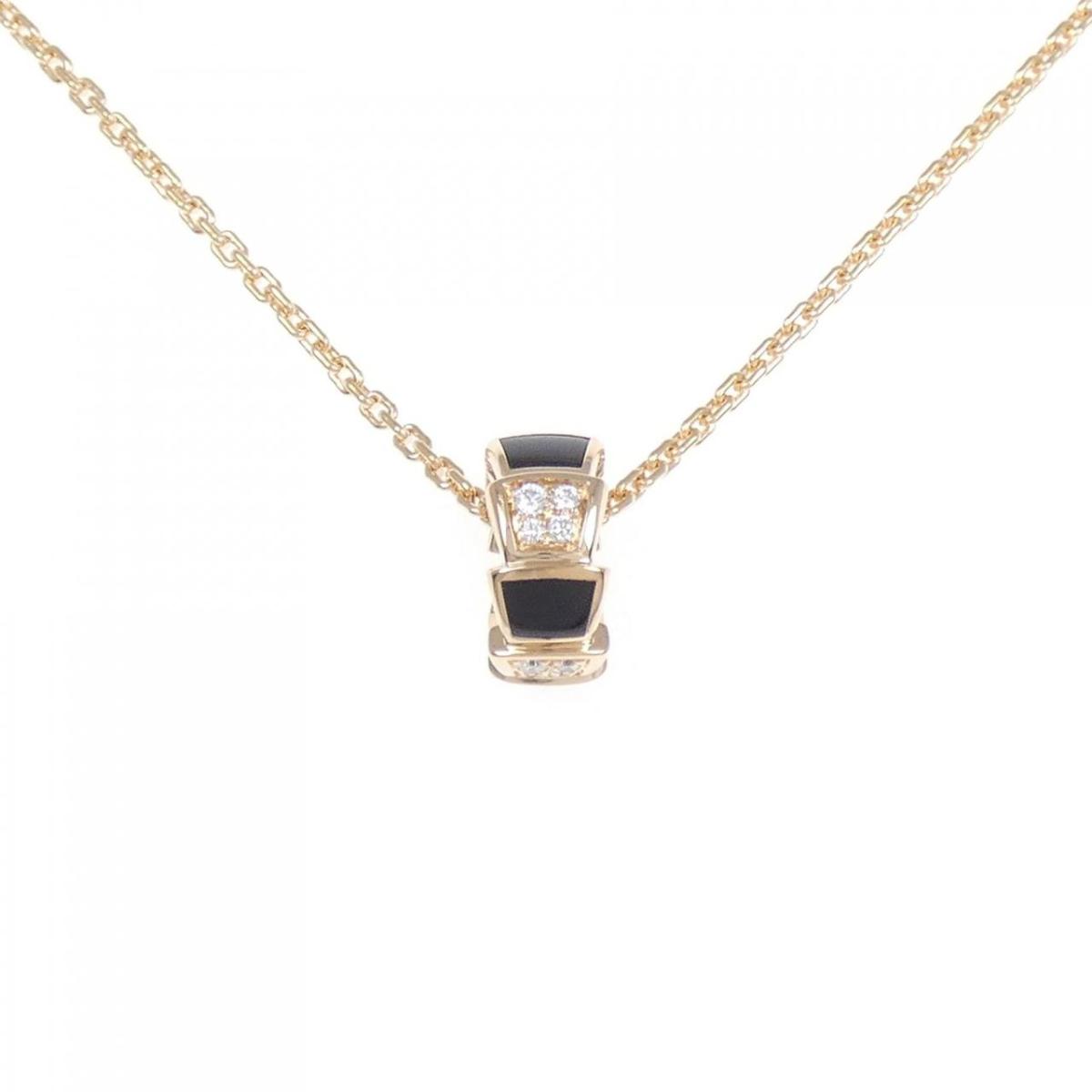 楽天市場】【緑屋質屋】ブルガリ セルペンティネックレス フルダイヤ