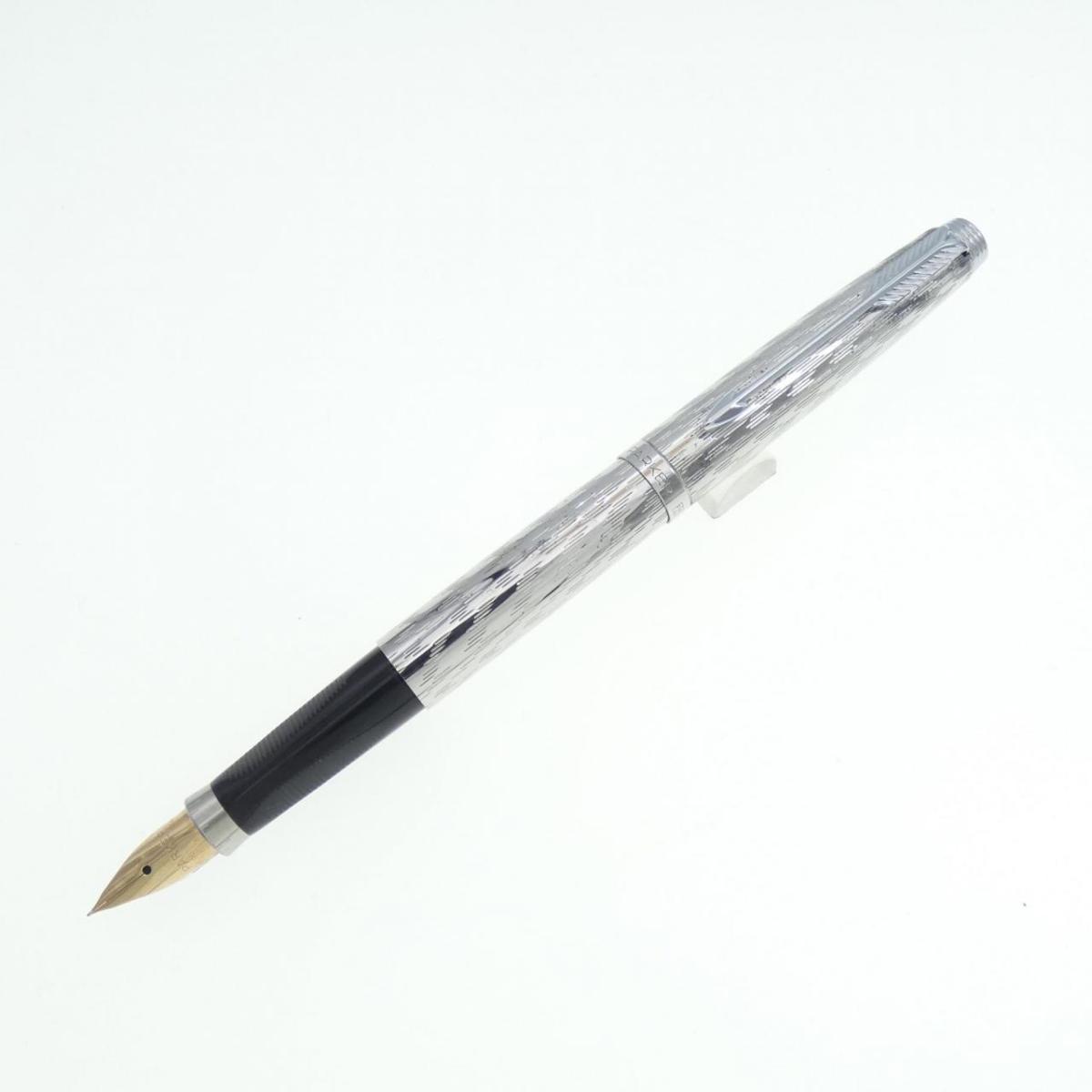 Parker - パーカー 75プラスヴァンドームシルバーエコセー 万年筆 コメ兵｜パーカー 75プラスヴァンドームシルバーエコセー 万年筆