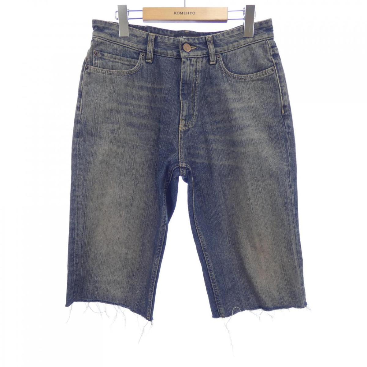 楽天市場】【名東】【BALENCIAGA】バレンシアガデニム ショートパンツ