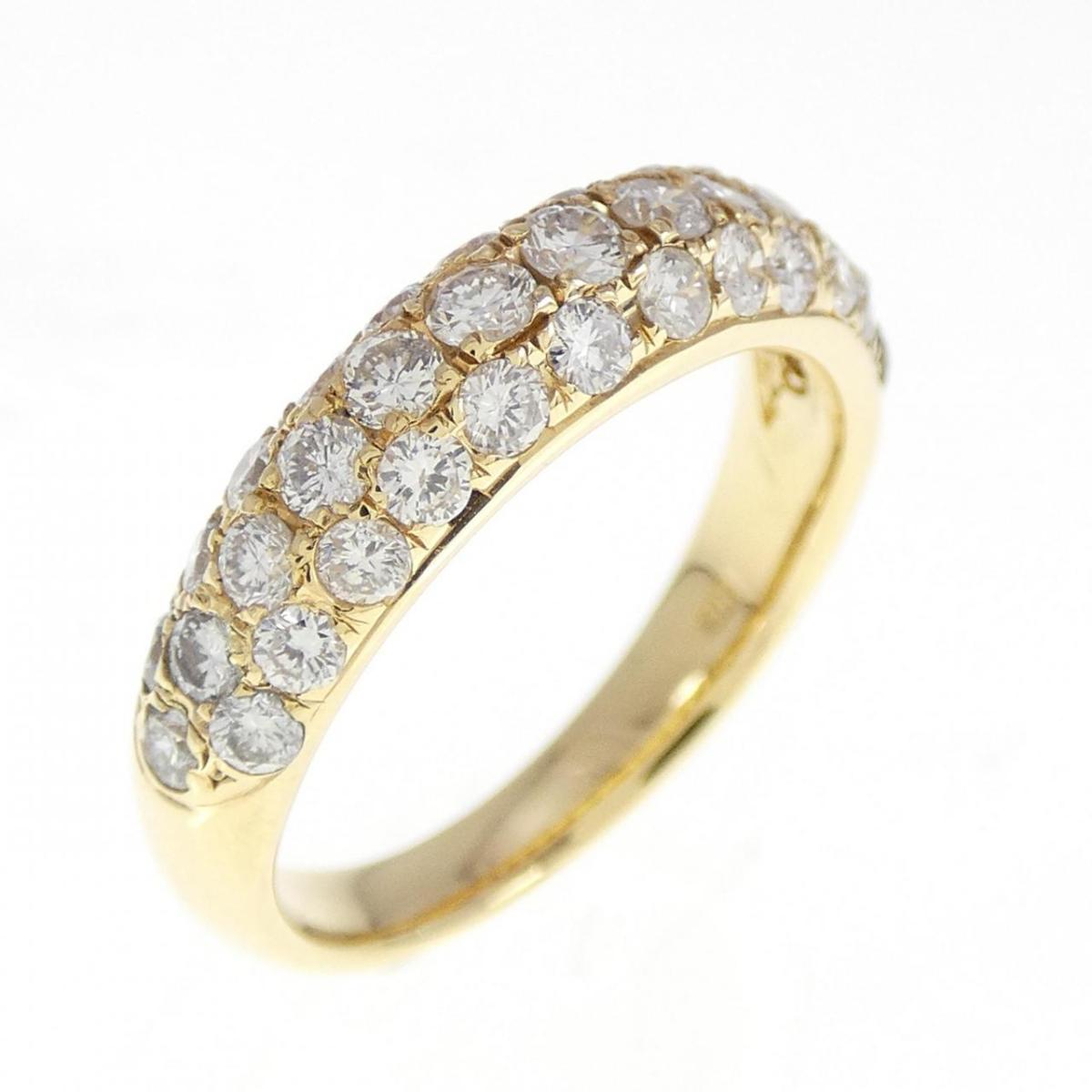 【KOMEHYO】 K18YG ダイヤモンド リング 1.02CT【中古】 【コメ兵】