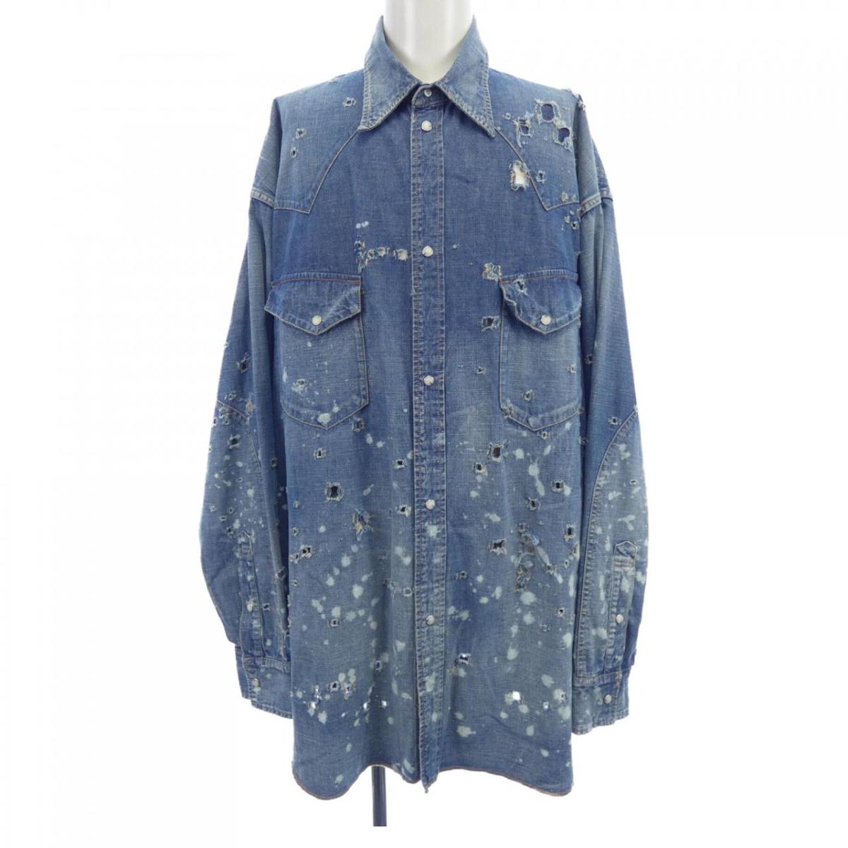 楽天市場】【中古】DAIRIKU Summer Cuba Shirt Jacket 長袖