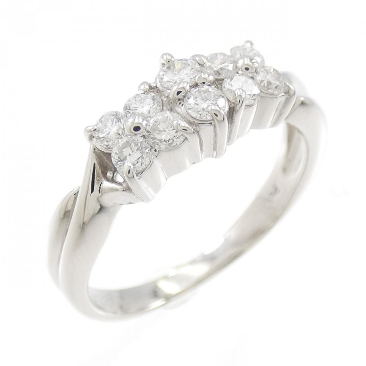 【KOMEHYO】 PT ダイヤモンド リング 0.38CT【中古】 【コメ兵】