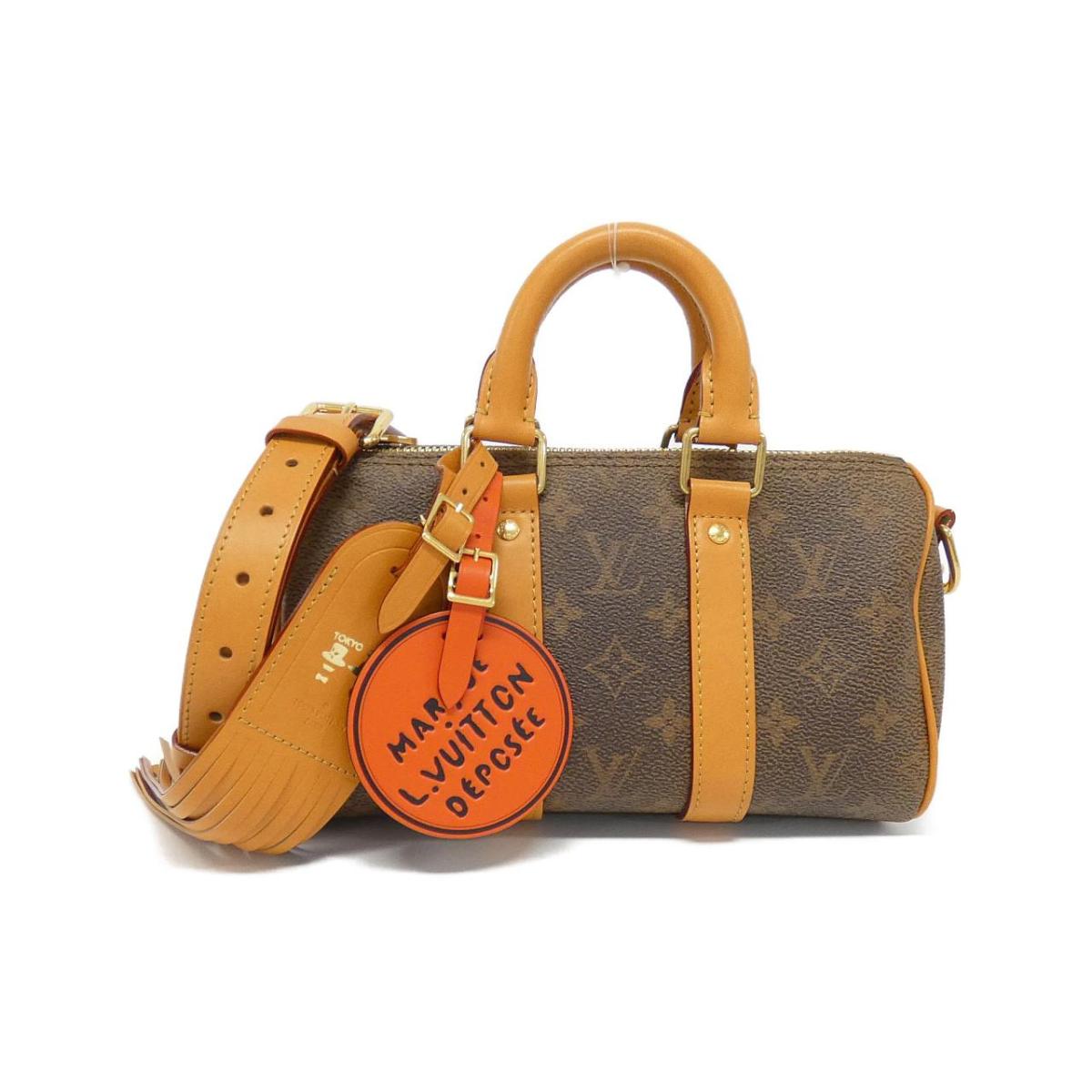 ほぼ未使用【ルイヴィトン】キーポル 25 2wayミニボストン ハンドバッグ 楽天市場】LOUIS VUITTON ルイヴィトン モノグラム ウォッシュ
