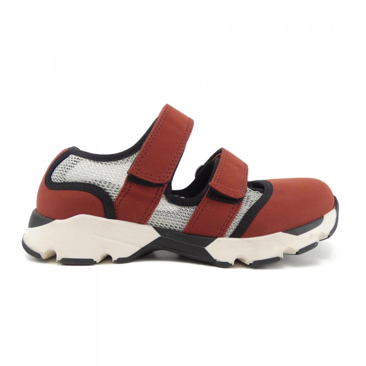 MARNI マルニ　ベルベット ウェッジ サンダル ハイヒール 38 ピンク箱付 MARNI マルニ ベルベット ウェッジ サンダル ハイヒール 38