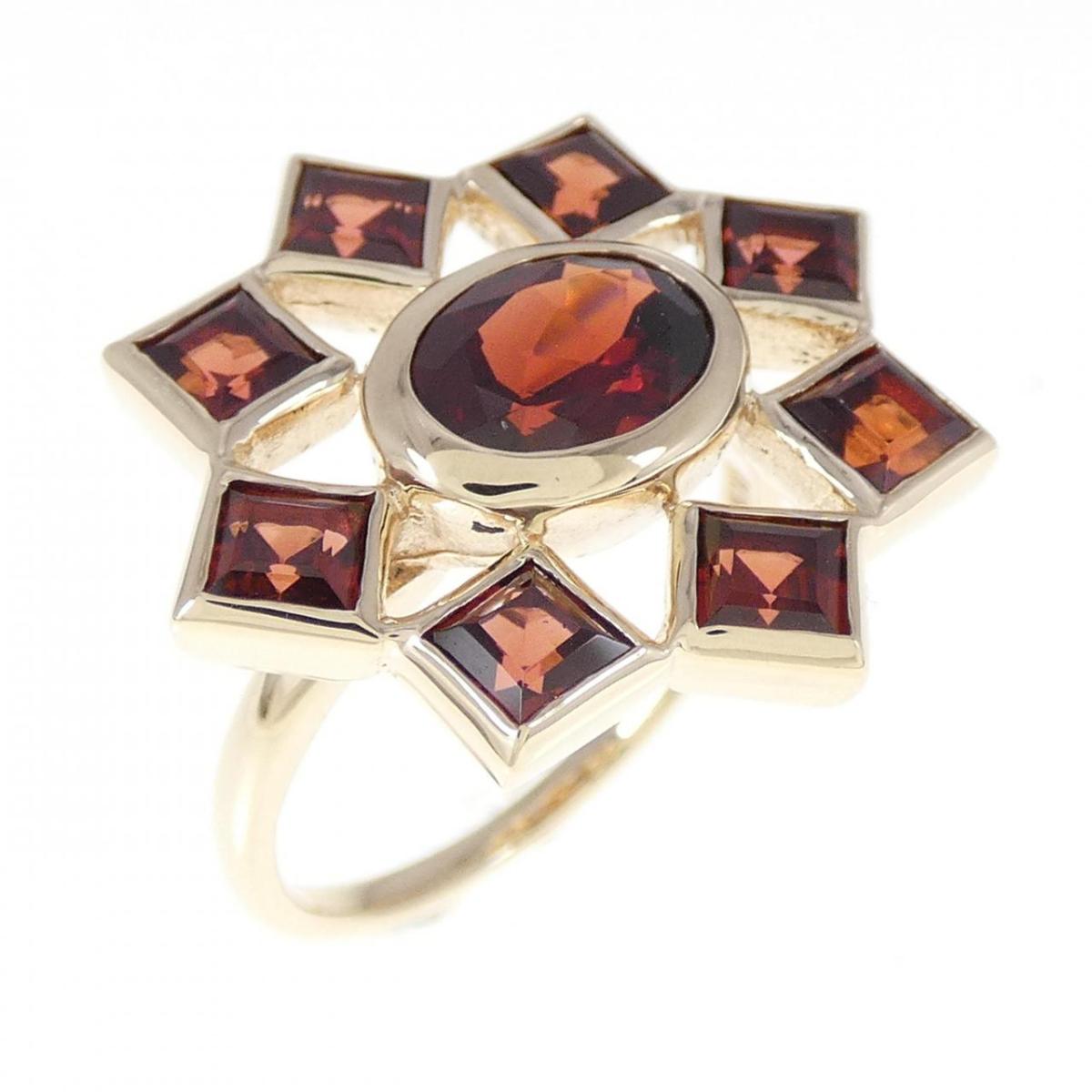 A&G ガーネット リング 楽天市場】A&G エーアンドジー ガーネット スカル/クロスリング 925