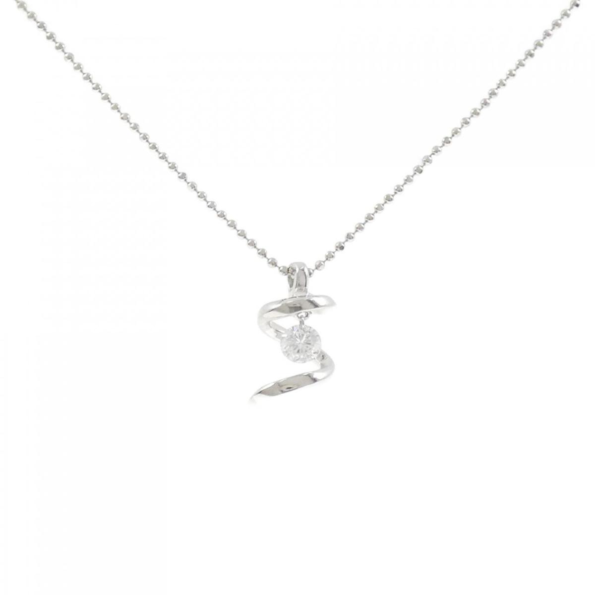 【KOMEHYO】 PT ダイヤモンド ネックレス 0.336CT【中古】 【コメ兵】