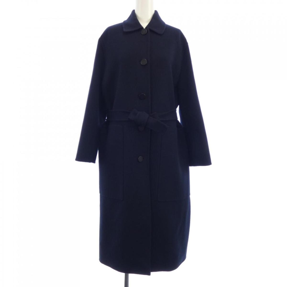 未使用　HERMESエルメス　ダブルフェイス　コート　ロング　ブラック　ネイビー 楽天市場】【30%OFF】 エルメス コート マウンテン ジップコート