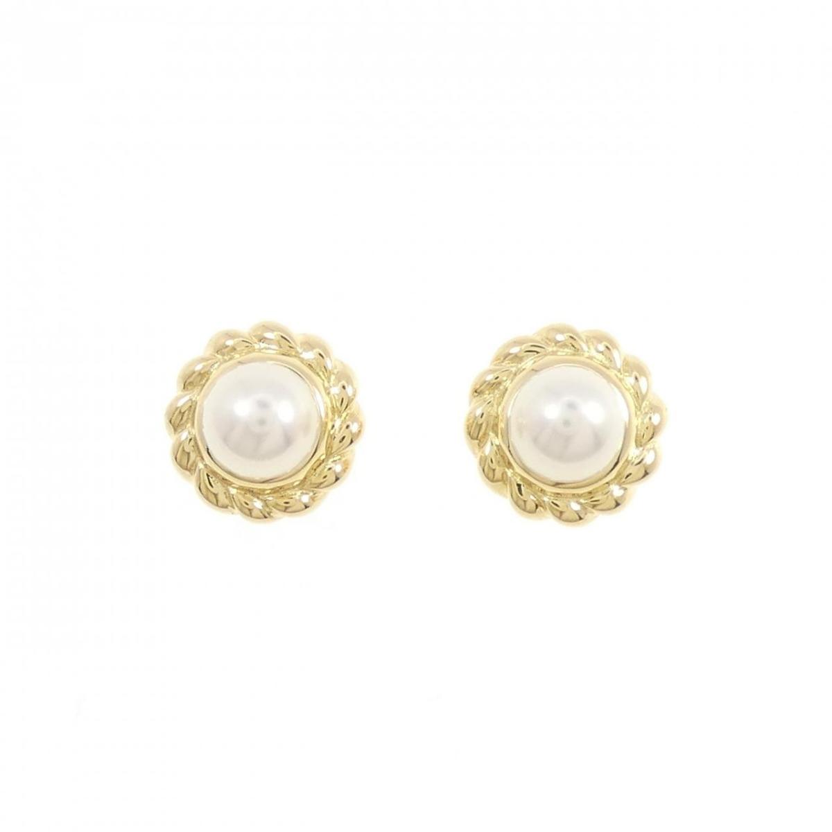 楽天市場】【中古】MIKIMOTO ミキモト 御木本 パール ピアス 4.6