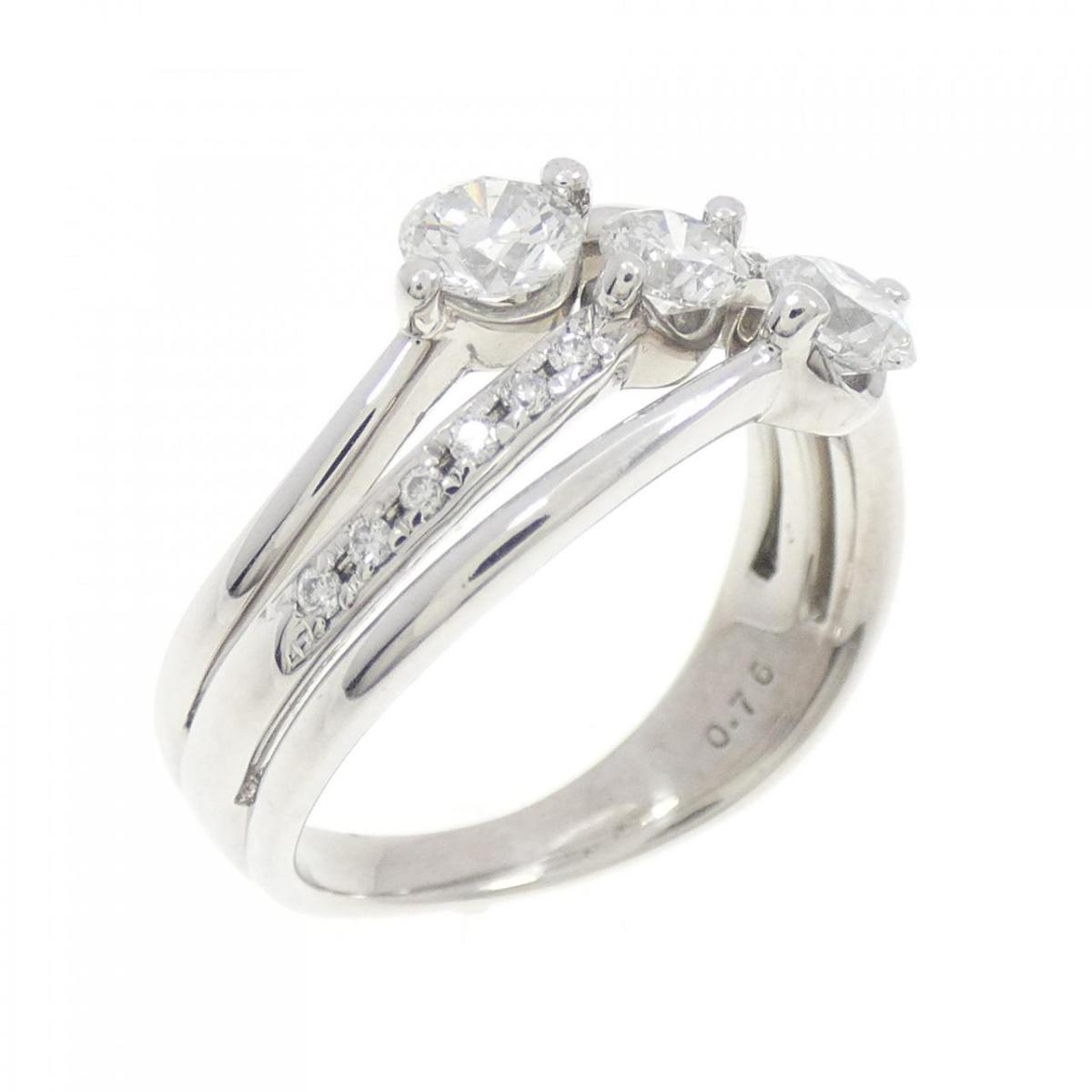 PT ダイヤモンド リング 0.76CT【中古】