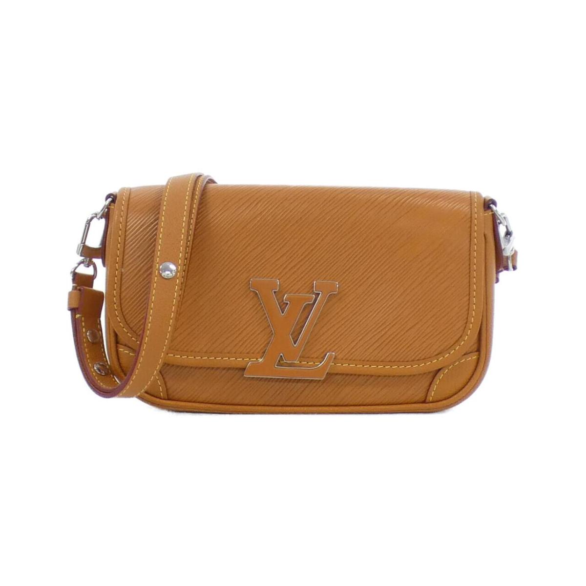 Louis Vuitton エピレザー ショルダーバッグ ルイヴィトン】ポシェット・ルイーズ エピレザー シルバー