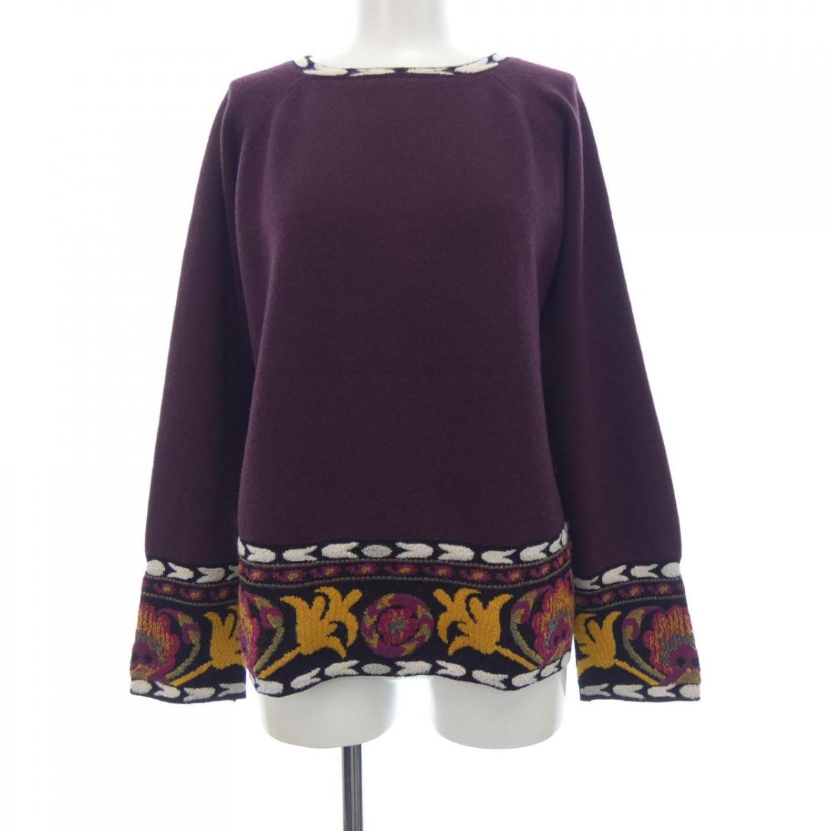 H419 新品未使用 XL 44 エトロ シルク100% シャツ レディース fre-94593_002.jpg