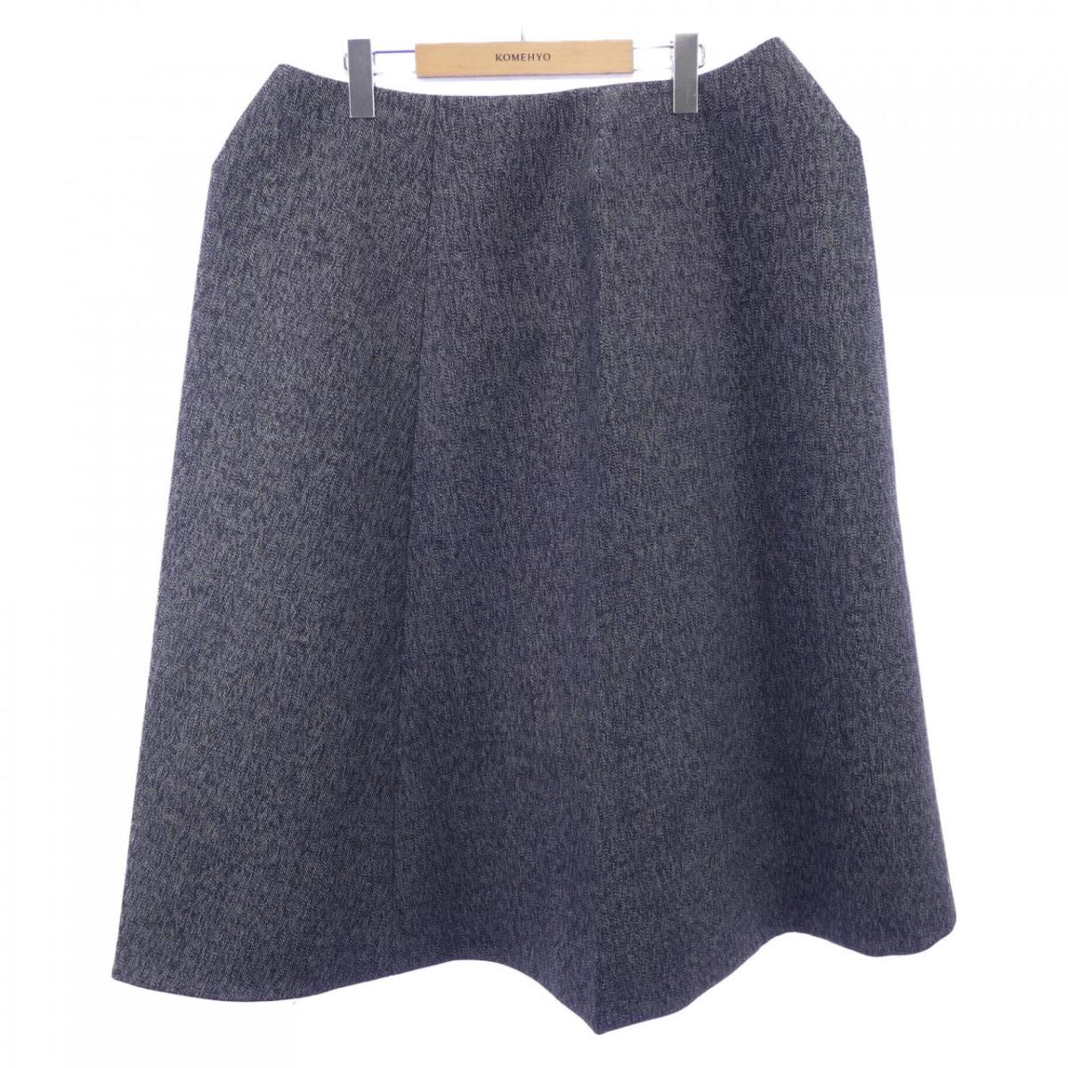 【PRADA】美品!! ウールスカート ブラック セール】プラダ PRADA PRADA スカート 21C925 1WQ8 ReーNylon